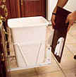 door mount kit for rev-a-shelf sliding trash containers